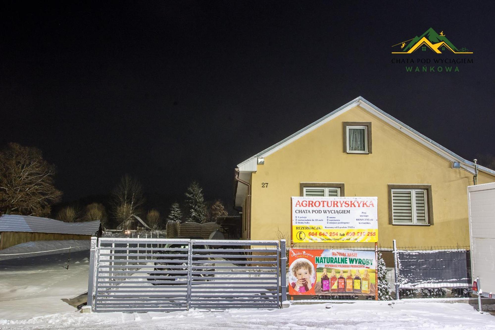 Chata Pod Wyciagiem Wańkowa Exterior foto